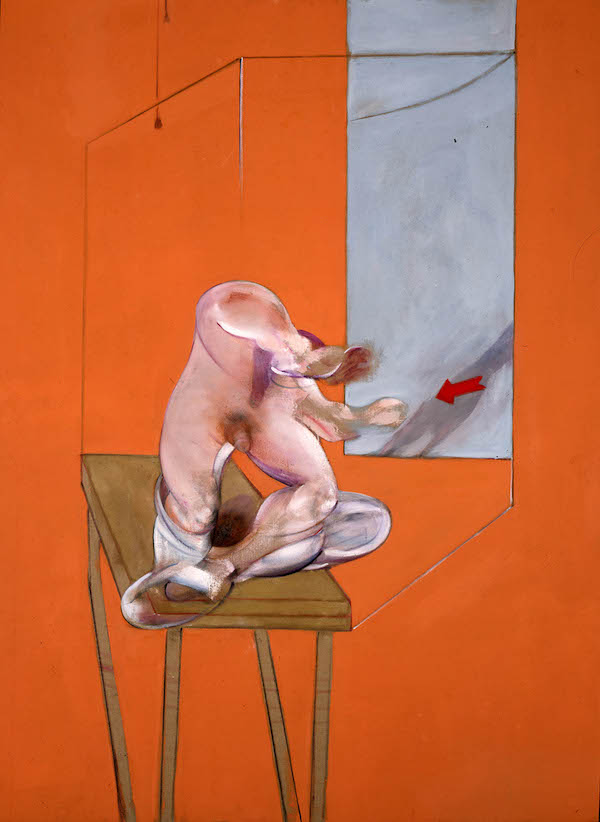 Francis Bacon’s Study from the Human Body - Figure in Movement,1982, was on show and sold at Art021 in November